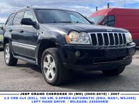 Jeep Grand Cherokee (WK) 2007 - Auto varaosat