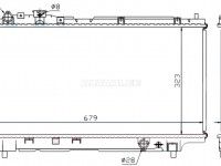 Mazda 323 1994-1998 JAHUTUSRADIAATOR