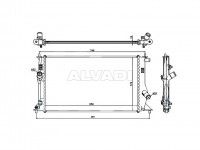 Mazda 5 (CR) 2005-2010 JAHUTUSRADIAATOR