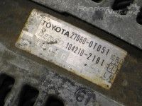 Toyota Auris Laturi (100A) Varaosakoodi: 27060-0T080
Korityyppi: 5-ust luu...