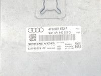 Audi A6 (C6) 2004-2011 Ruiskutus Ohjausyksikkö Varaosakoodi: 4F0910552TX / 5WP45309