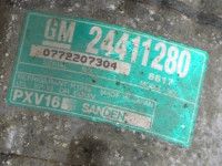 Saab 9-3 2002-2015 KONDITSIONEERI KOMPRESSOR Varaosakoodi: 24411280