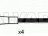 Renault Espace 1996-2002 sytytyskaapelit