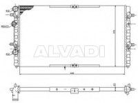 Seat Ibiza 1993-2002 JAHUTUSRADIAATOR