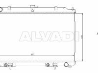 Nissan Maxima (A33) 2000-2006 JAHUTUSRADIAATOR