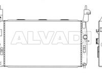 Opel Meriva (A) 2003-2010 JAHUTUSRADIAATOR