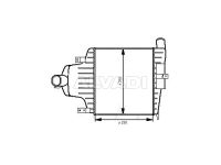 Opel Astra (H) 2004-2014 ÕHURADIAATOR (INTERCOOLER)