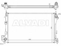 Opel Signum 2003-2008 JAHUTUSRADIAATOR