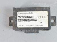 Audi A6 (C5) Hälytys ohjausyksikkö Varaosakoodi: 4D0951173D
Korityyppi: Universaal...