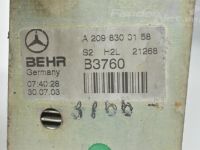 Mercedes-Benz C (W203) Ilmastointi jäähdytin (sisän)   Varaosakoodi: A2098300158
Korityyppi: Universaal