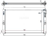 Peugeot 4007 2007-2012 JAHUTUSRADIAATOR