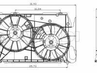 Toyota RAV4 (XA30) 2006-2013 RADIAATORI VENTILAATOR