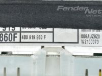 Audi A6 (C5) Mittaristo täydellinen Varaosakoodi: 4B0919860F
Korityyppi: Sedaan