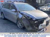 Volkswagen Golf 7 2017 - Auto varaosat